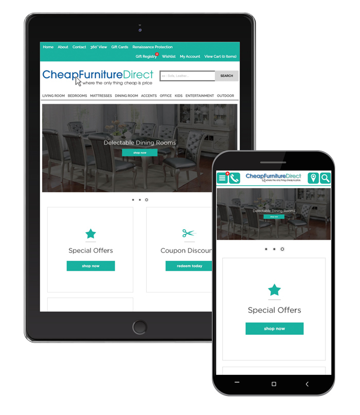 Mobile Responsive Website