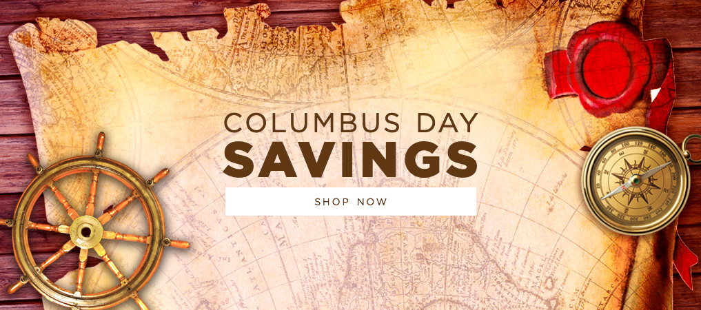 Columbus Day Savings