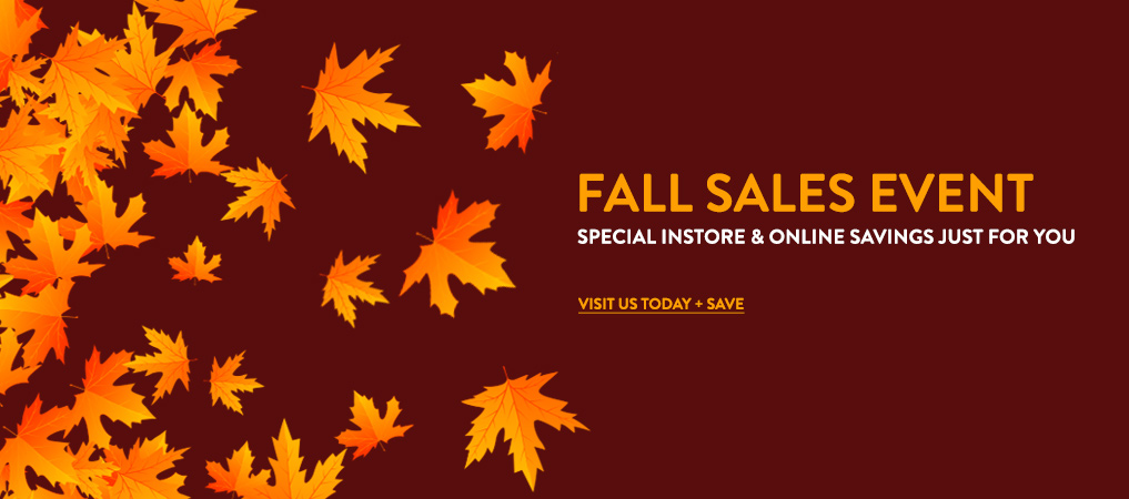 Fall Sales Event