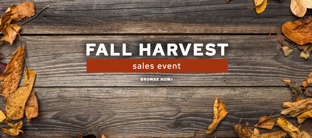 Fall Harvest Sales Event