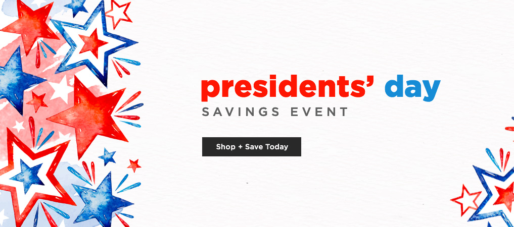Presidents Day Inventory Clearance