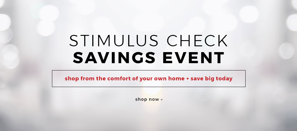 Stimulus Check Savings Event