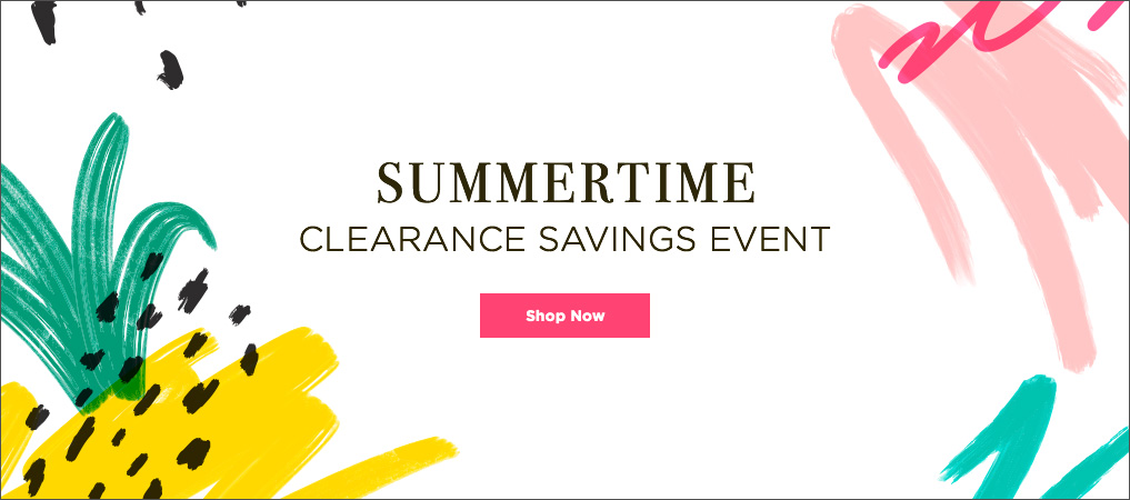 Summertime Clearance Savings Event